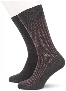BOSS Męskie skarpety regularne, Medium Grey31., 39-42 EU - Skarpetki męskie - miniaturka - grafika 1
