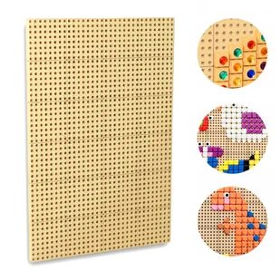 MASTERKIDZ Panel Ścienny Tablica Naukowa Kreatywna STEM 120x80 cm Bez Panelu Montażowego - Tablice dla dzieci - miniaturka - grafika 1