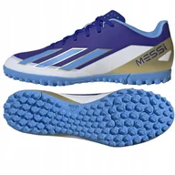 Piłka nożna - Buty adidas X CRAZYFAST Club Messi TF ID0726 niebieski 45 1/3 - miniaturka - grafika 1