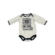 Body dla niemowląt - Body niemowlęce rękaw FOOTBALL RAIDERS 0/3 m - miniaturka - grafika 1