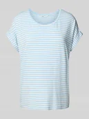 Koszulki i topy damskie - T-shirt o kroju regular fit - miniaturka - grafika 1