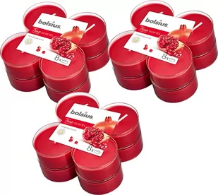 Bolsius Podgrzewacz zapachowy TRUE SCENTS granat 8 szt. - Świece - miniaturka - grafika 1