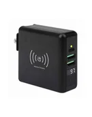 Ładowarki do telefonów - DARMOWA DOSTAWA - Manhattan 102452 Czarny - miniaturka - grafika 1