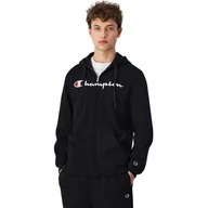 Bluzy sportowe męskie - Bluza męska Champion Full Zip Hoodie - miniaturka - grafika 1