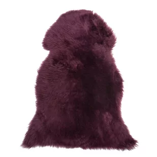 Beliani Skóra owcza fioletowa ULURU - Dywany - miniaturka - grafika 1