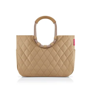 Torba loopshopper l frame, rhombus ginger ROR6046 - Torby i wózki na zakupy - miniaturka - grafika 1
