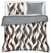 Pościel - Pościel Flanelowa 200X220 Fale 22634 - miniaturka - grafika 1