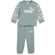 Odzież sportowa dziecięca - Dres Puma Minicats Sandy Adventures Crew Set Tr Inf, Dzieci - miniaturka - grafika 1