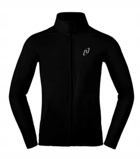 Bluza sportowa do biegania męska ocieplana czarna aktywny rękaw Cuna 3XL - Bluzy męskie - miniaturka - grafika 1