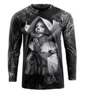 Koszulki męskie - longsleeve AMENOMEN - NUN 4 (OMEN146LO ALLPRINT WHITE)-S - miniaturka - grafika 1