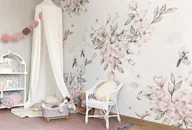 Tapety - Rose Garden Tapeta dziecięca w Wielkie Kwiaty - miniaturka - grafika 1