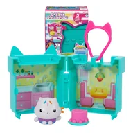 Figurki dla dzieci - Koci Domek Gabi Modne Klipsy Turkusowy Mini Box Z Figurką Łakotek - miniaturka - grafika 1