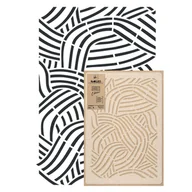 Szablony malarskie - szablon malarski wielokrotny powtarzalny // WAVY LINES - miniaturka - grafika 1