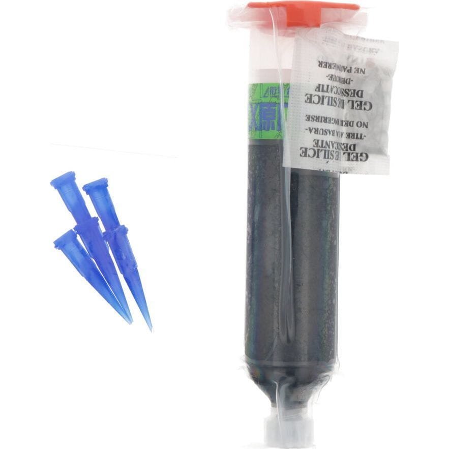 Klej CPG montażowy XHZC 20.X 30 ml jednoskładnikowy do klejenia tylnych klapek / ramek, czarna