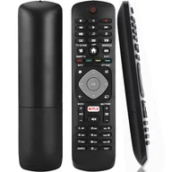 Piloty - PILOT DO TELEWIZORA PHILIPS UNIWERSALNY ZAMIENNIK SMART TV LED NETFLIX - miniaturka - grafika 1