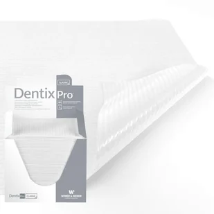 Serweta dentystyczna 33cm x 48cm biała podfoliowana 54g DentixPro 80szt - Sprzęt i akcesoria stomatologiczne - miniaturka - grafika 1