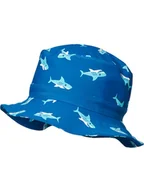 Czapki dla dzieci - Playshoes Kapelusz przeciwsłoneczny w kolorze niebieskim - miniaturka - grafika 1