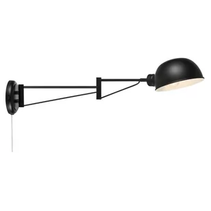 Kinkiet PORTLAND Czarny 108587  – Markslojd - Lampy ścienne - miniaturka - grafika 1