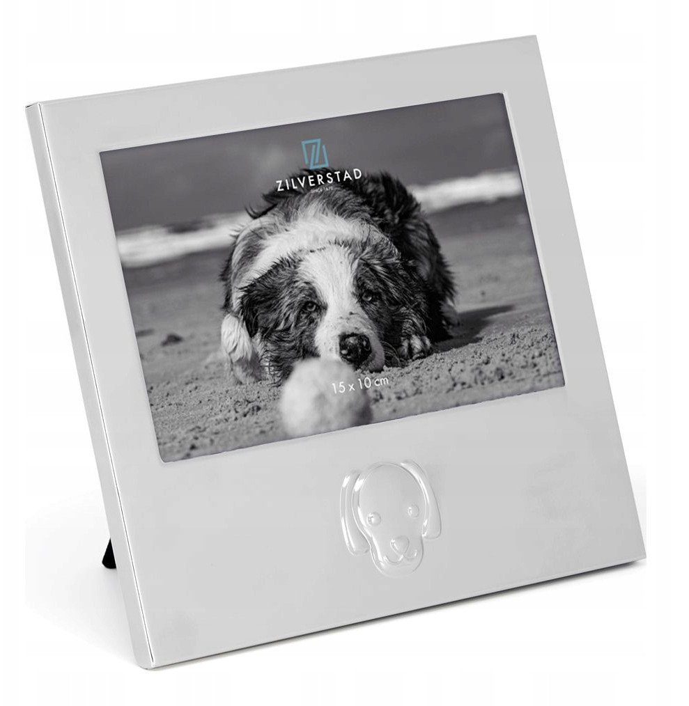 Zilverstad Hund 15x10 Metall Portrait 6916231
