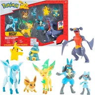 Figurki dla dzieci - POKEMON 8-PAK GARCHOMP LUCARIO LEAFEON GLACEON RIOLU EEVEE PIKACHU MUNCHLAX - miniaturka - grafika 1