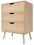 Komody dla dzieci - FORNOR 16310 KOMODA FLIP 3 szuflady 60 x 40 x H 8. - miniaturka - grafika 1