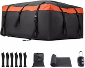 Inne bagażniki - Bagażnik dachowy wodoodporny 651 L 840D z zamkiem na auta z/bez relingów - miniaturka - grafika 1