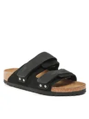 Klapki i japonki damskie - Birkenstock Klapki Uji 1024832 Czarny - miniaturka - grafika 1