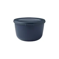 Miski i półmiski - Mepal Mepal Cirqula Nordic Denim 1 L Granatowa Miska Kuchenna Plastikowa Z Pokrywką 8711269985084 - miniaturka - grafika 1