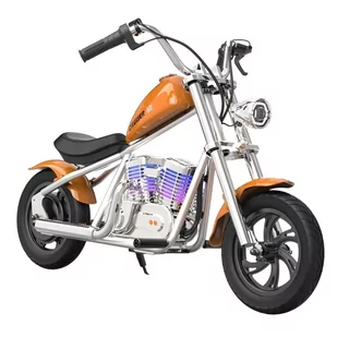 Motocykl Elektryczny dla Dzieci Hyper GOGO Cruiser 12 Plus z Aplikacją, 12 Cali, 160W, 5,2Ah, Głośnik Bluetooth - Pomarańczowy - Motocykle - miniaturka - grafika 1