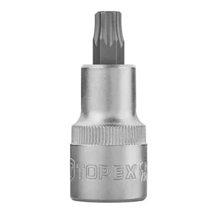 TOPEX Nasadka Torx 1/2", T45 x 60 mm - Klucze i nasadki - miniaturka - grafika 1