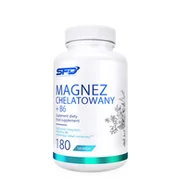 Witaminy i minerały - SFD Magnez Chelatowany + B6, 180 tabletek - miniaturka - grafika 1