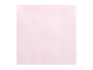 Urodziny dziecka - Party Deco Serwetki papierowe jasny pudrowy róż 33x33 cm. 20 szt uniwersalny PARX1326 - miniaturka - grafika 1