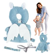 Zabezpieczenia dla dzieci - Plecak Szelki Do Nauki Chodzenia Ochrona Głowy Poduszka Dziecko Nietoperz - miniaturka - grafika 1