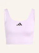 Biustonosze - Adidas Biustonosz Sportowy Power lila - miniaturka - grafika 1