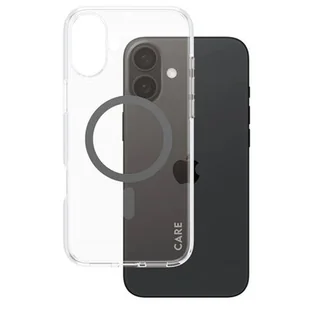 Etui PANZERGLASS Flagship MagSafe do Apple iPhone 16 Plus Przezroczysto-czarny - Etui i futerały do telefonów - miniaturka - grafika 1