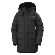 Płaszcze damskie - Damski Płaszcz pikowany zimowy HELLY HANSEN W ASPIRE PUFFY PARKA 53515_990 – Czarny - miniaturka - grafika 1