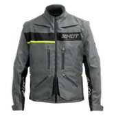 Odzież motocyklowa - Kurtka Enduro Shot Contact Assault 2.0 Szary/Neonowy ŻółtyS - miniaturka - grafika 1