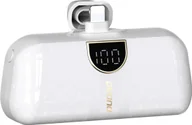 Powerbanki - Mini powerbank Dudao K20SC w ksztacie torebki USB-C 5000mAh - biay - miniaturka - grafika 1