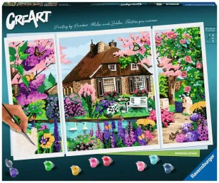 CreArt: Wiejski domek - Ravensburger - Zabawki kreatywne - miniaturka - grafika 1
