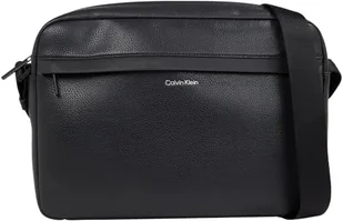 Calvin Klein Męska listonoszka Must K50K512514, czarna (Ck Black Pebble), jeden rozmiar, Czarny (Ck czarny kamyk), Rozmiar Uniwersalny - Torebki damskie - miniaturka - grafika 1