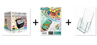 Promarkery Alkoholowe Rawmark Purepro 80 Kolorów W Etui + +Kolorowanka Interaktywna Rawmark Zwierzęt - Kredki, ołówki, pastele i pisaki - miniaturka - grafika 1