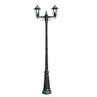 Lampy ogrodowe - vidaXL Lampa ogrodowa, stojąca latarnia 215 cm wysoka - miniaturka - grafika 1