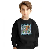Bluzy dla dziewczynek - BLUZA DZIECIĘCA ITALIAN BRAINROT MEM 146-152 DLA CHŁOPCA DZIEWCZYNKI - miniaturka - grafika 1