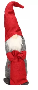 SKRZAT KRASNAL MIKOŁAJ GNOM Z WORKIEM DUŻY 43CM - Ozdoby bożonarodzeniowe - miniaturka - grafika 1