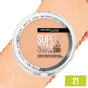 Maybelline New York Superstay 24H Hybrid Powder Foundation 21 - Pudry do twarzy - miniaturka - grafika 4