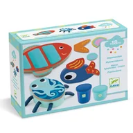 Masy plastyczne - Zestaw z masą plastyczną Djeco - Ocean - miniaturka - grafika 1