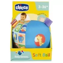 Chicco Miękka piłka zabawka niemowlęca - Zabawki interaktywne dla dzieci - miniaturka - grafika 1