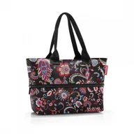 Torby i wózki na zakupy - Torba shopper e1, paisley black kod: RRJ7064 - miniaturka - grafika 1