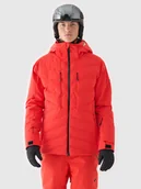 Kurtki męskie - 4F Kurtka narciarska membrana Dermizax 20000 męska - czerwona S - miniaturka - grafika 1