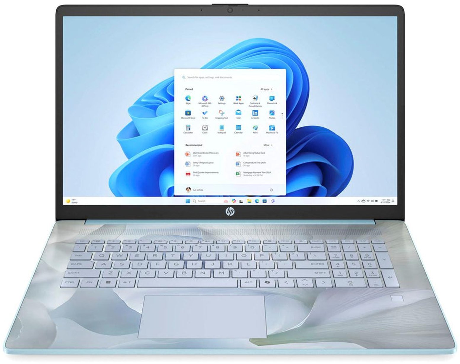 HP 17-CN3145DS - Intel N100 4GB SSD 128GB 17.3